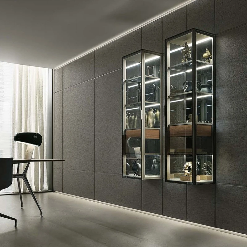 Glass Showcase Display Cabinet factory