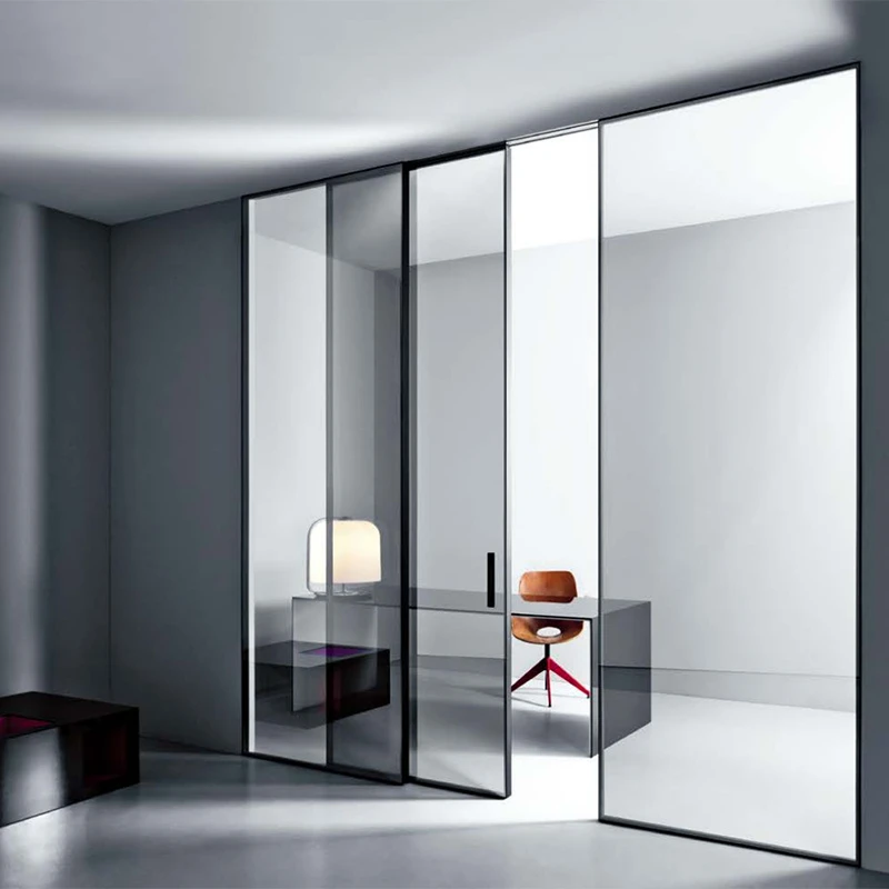 Internal Sliding Glass Partitions