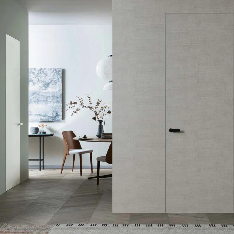 Invisible Frame Interior Door