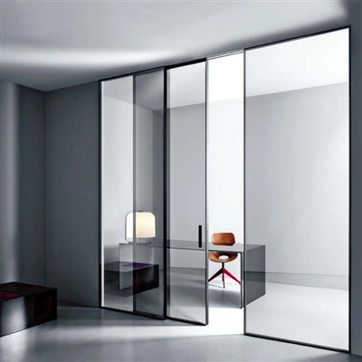 Internal Sliding Glass Partitions